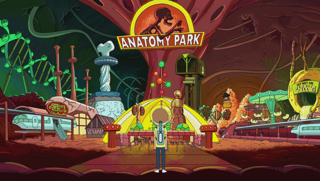 References in Rick and Morty - Anatomy Park