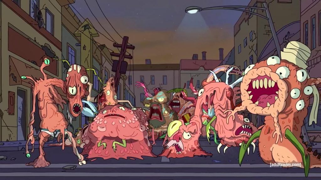 References in Rick and Morty - Cronenbergs