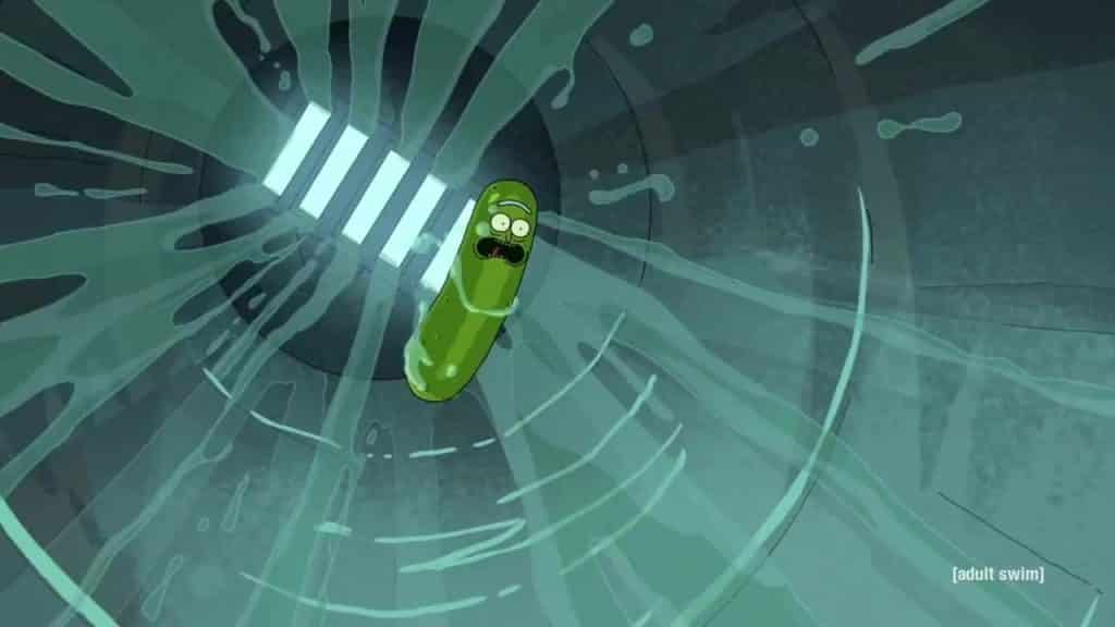 References in Rick and Morty - Pickle Sewer