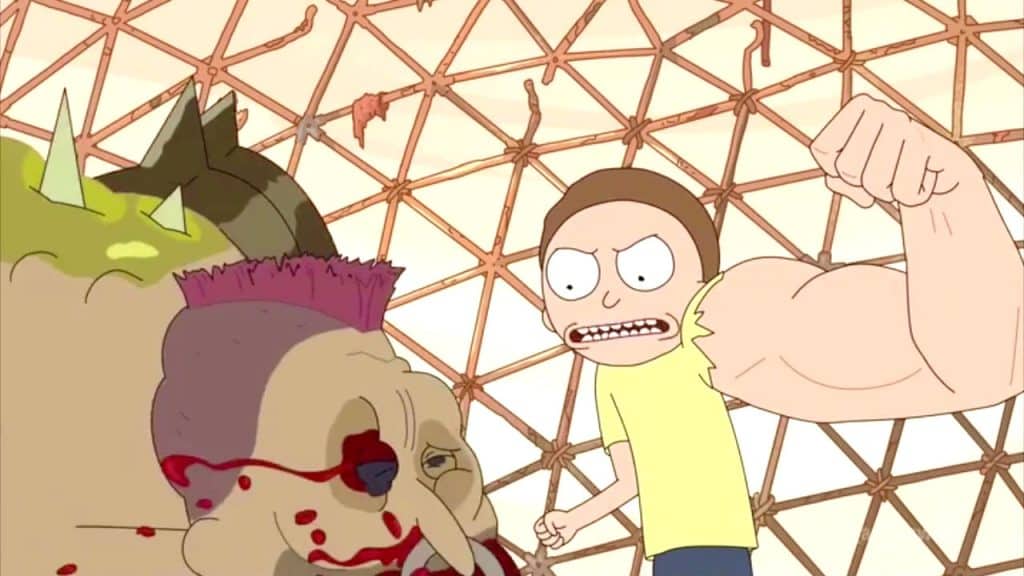 References in Rick and Morty - Thunderdome