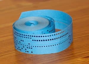 SpaceWar paper tape