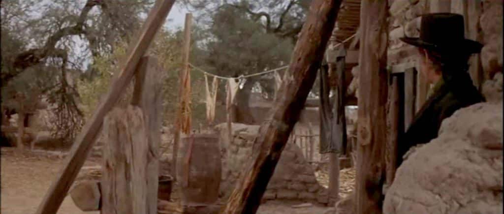 James Coburn as Pat Garrett in Pat Garrett and Billy the Kid