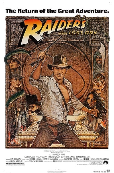 Indiana Jones and the Raiders of the Lost Ark movie poster