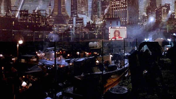 The Running Man depiction of a dystopian future Los Angeles