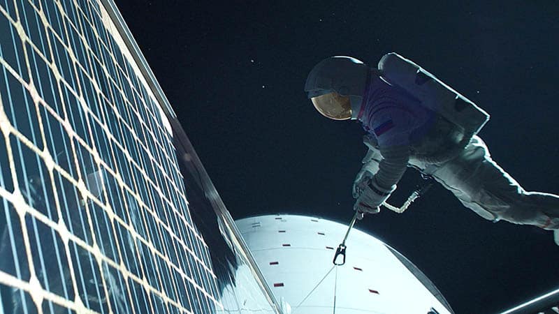 away vfx included spacewalk shots