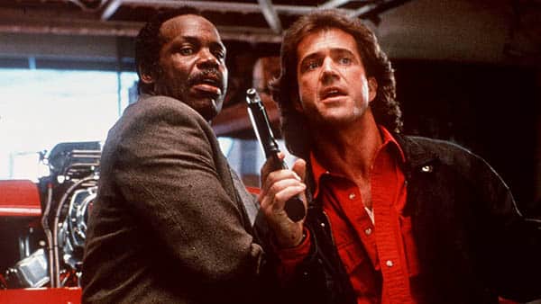 Lethal Weapon - danny glover and mel gibson get ready to rumble - best buddy cop movies ever