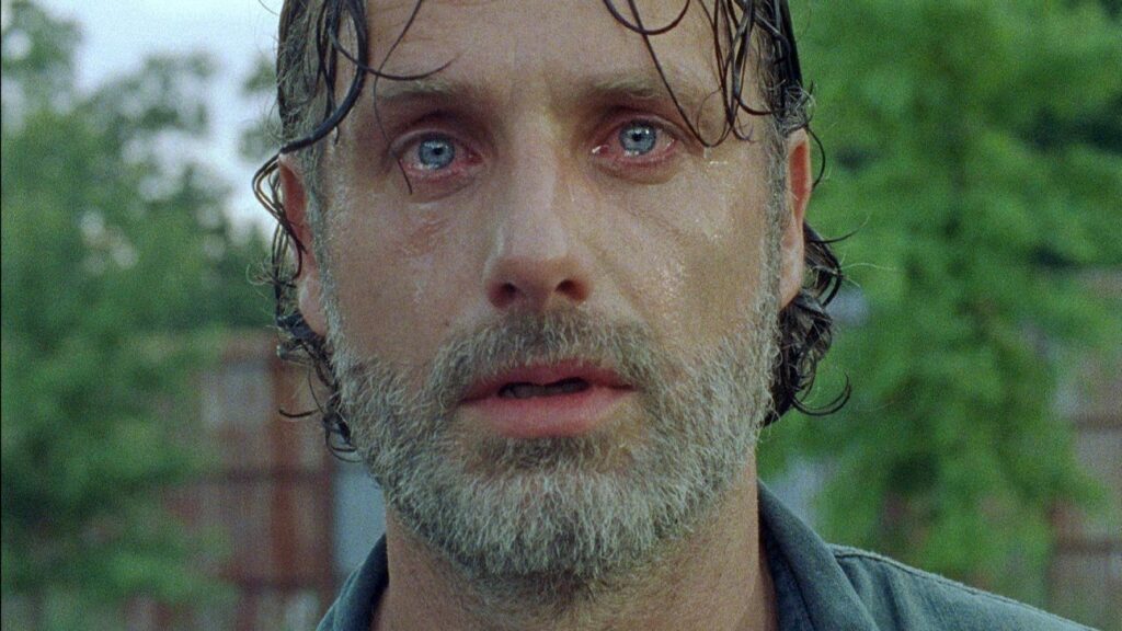 rick grimes in the georgia summer heat the walking dead sacrifices actors had to make