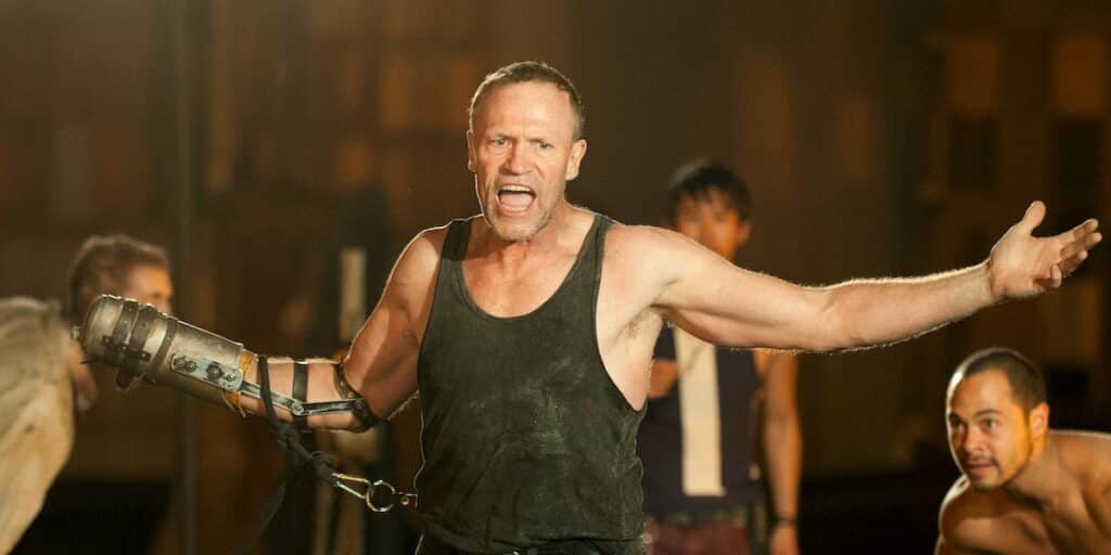 michael rooker fake arm the walking dead sacrifices actors had to make