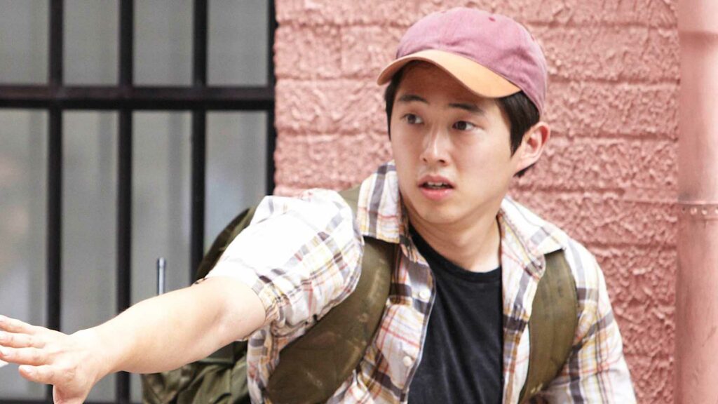 steven yeun season one the walking dead sacrifices actors had to make