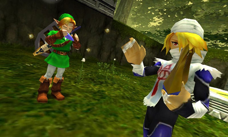 screenshot from The Legend of Zelda: Ocarina of Time