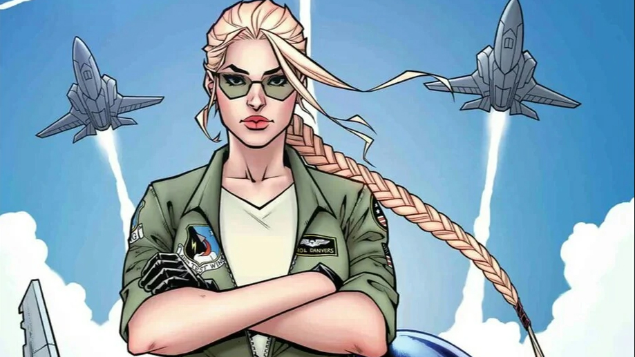 Before Carol Danvers was the superhero Captain Marvel, she was a skilled pilot for the United States Air Force.