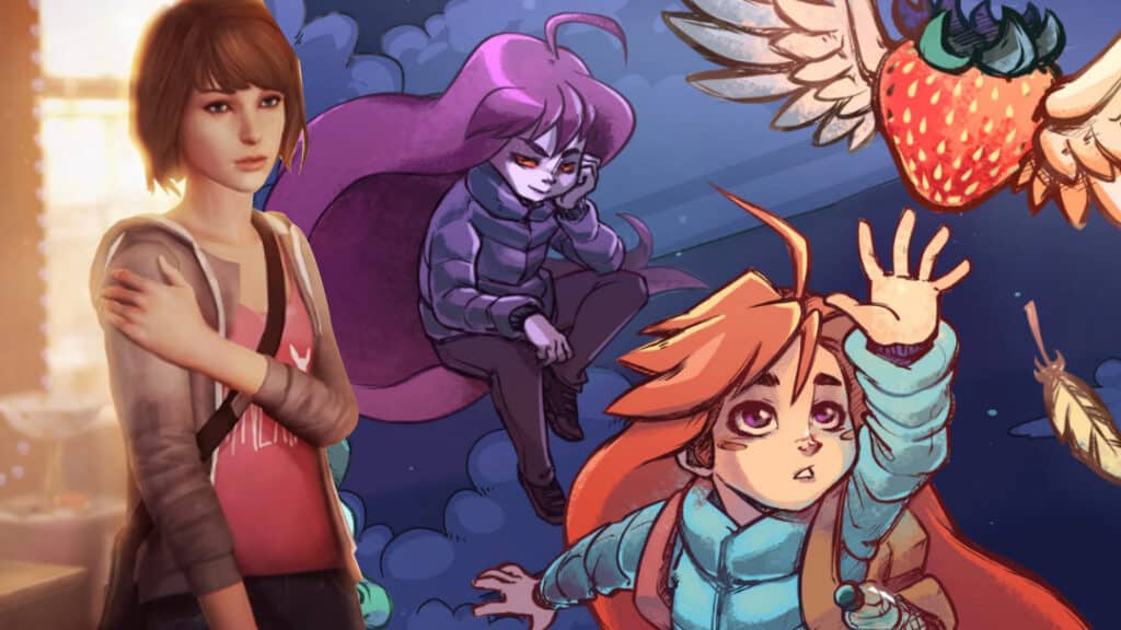 Indie games with strong female representation such as Life is Strange and Celeste.