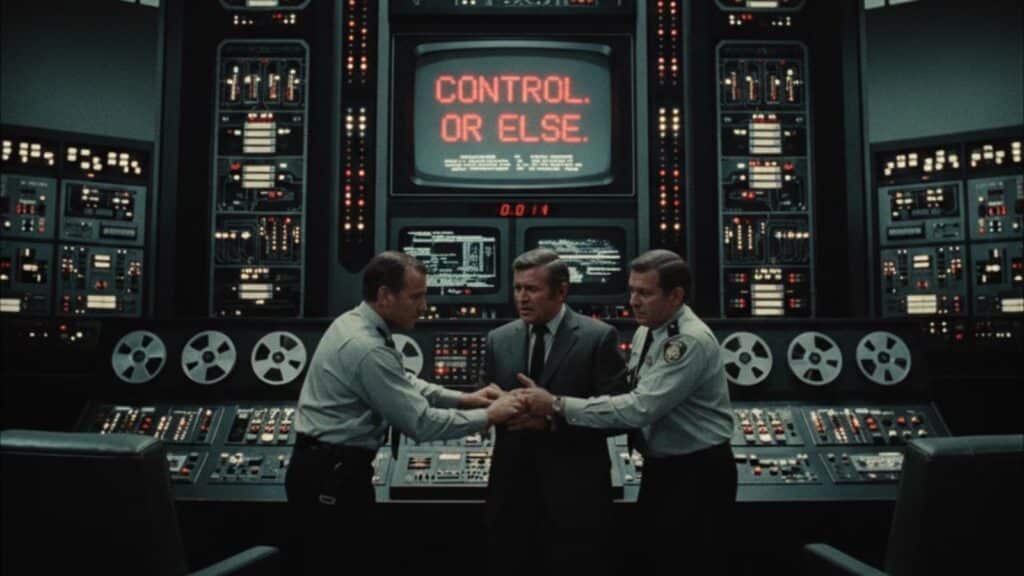 A large computer system or control room from Colossus: The Forbin Project.
