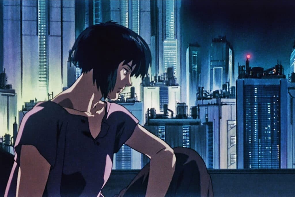 Still image from Ghost in the Shell